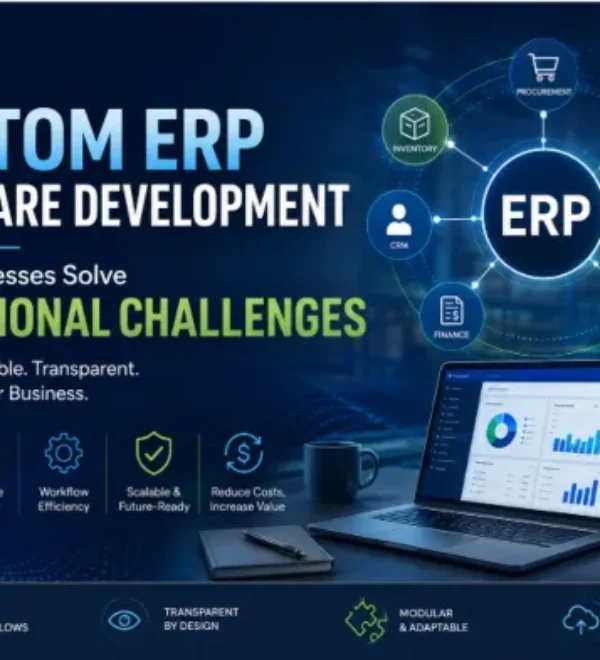 Custom ERP System for Business Operations