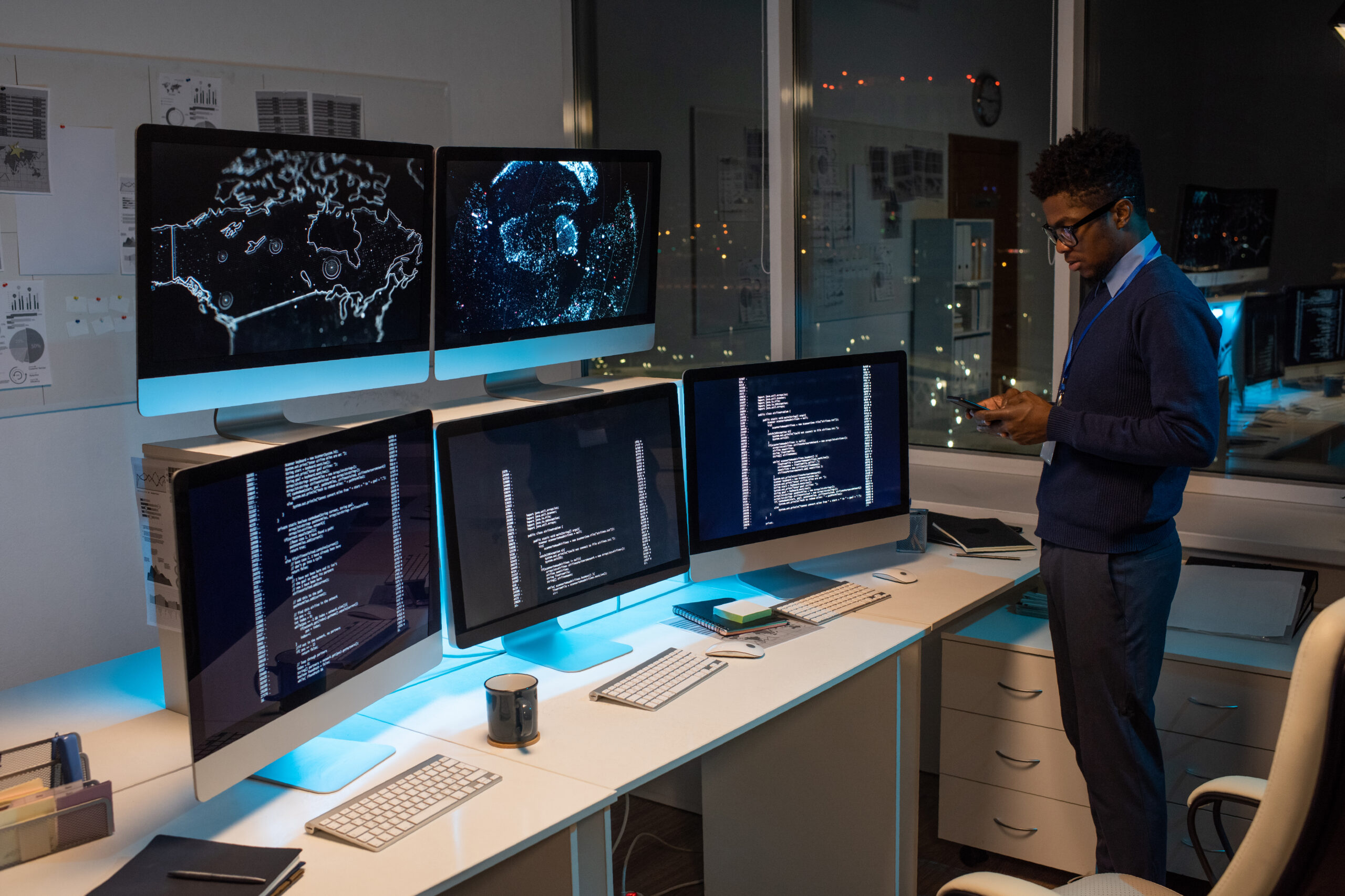Software developer working late in an urban office 2026 03 24 05 18 49 utc scaled