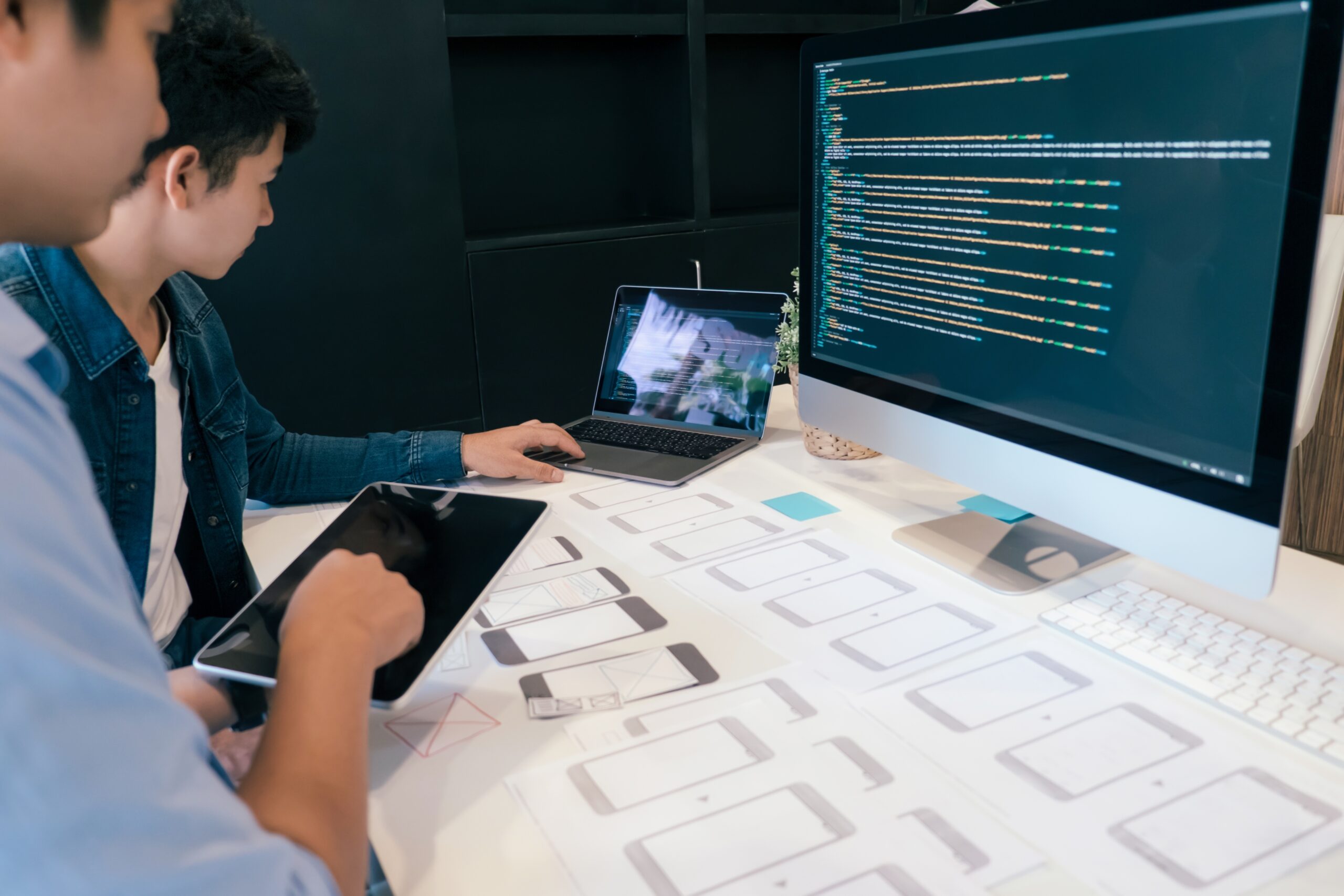 Software developers working with code and website 2026 01 09 07 42 03 utc scaled